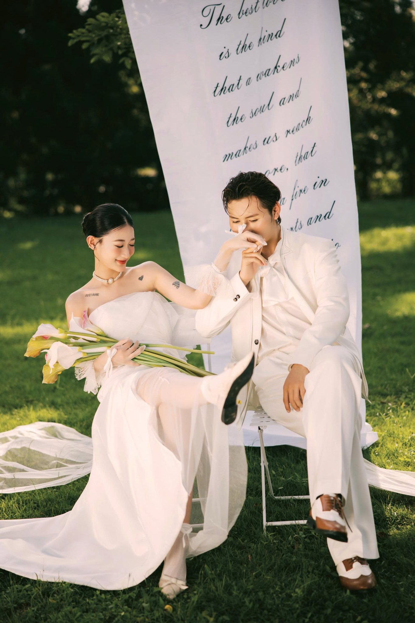 Concept chụp cưới phim trường biệt thự Hoa Hồng 