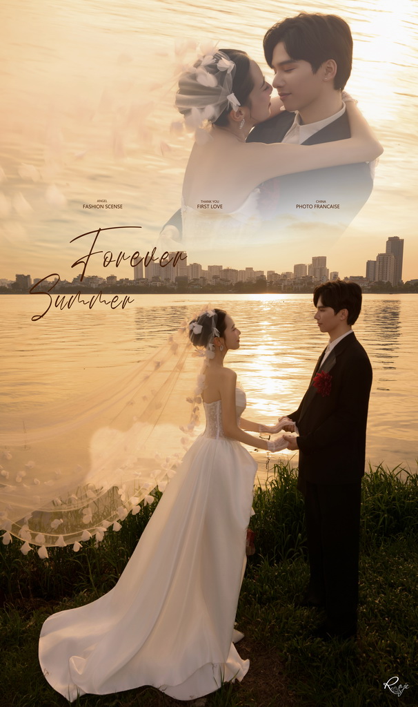 Chụp cưới ngoại cảnh Hồ Tây 2