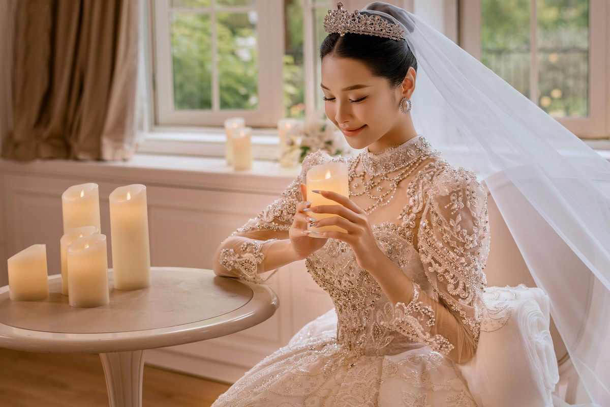 Trang điểm cô dâu